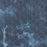 Tissu chambray matelassé en batik – bleu jean,  thumbnail number 6