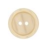 Bouton plastique 2 trous Basic - beige clair,  thumbnail number 1