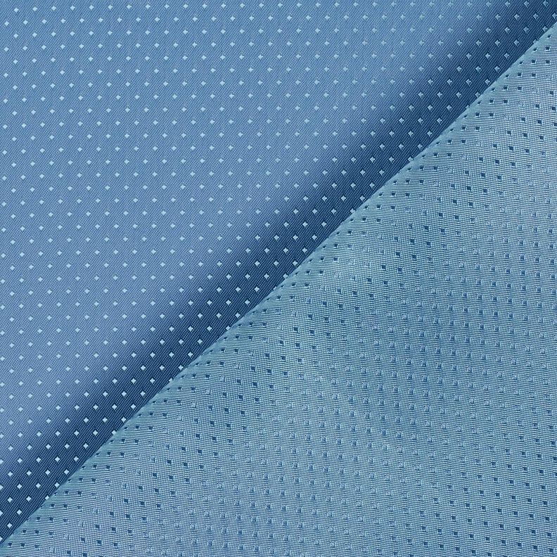 Tissu de doublure Jacquard Mini-losanges – bleu,  image number 3