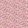 Popeline coton Mille-fleurs – blanc/rose,  thumbnail number 1