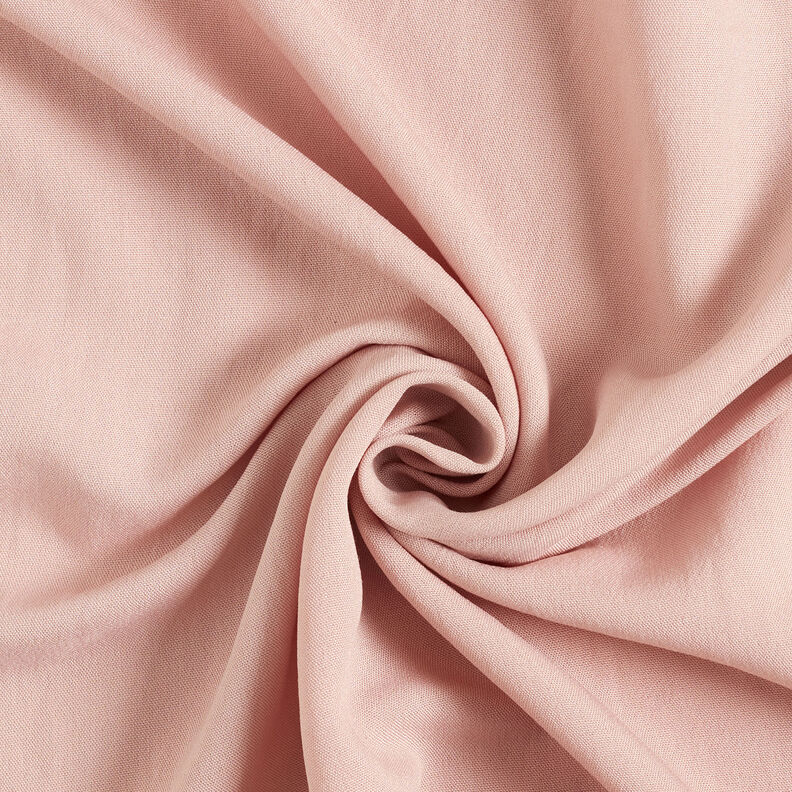 Viscose mélangée unie, armure toile – vieux rose clair, image number 1