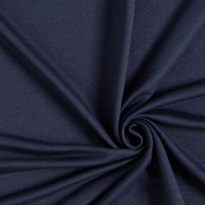 LENZING™ ECOVERO™ French Terry léger – bleu nuit, 