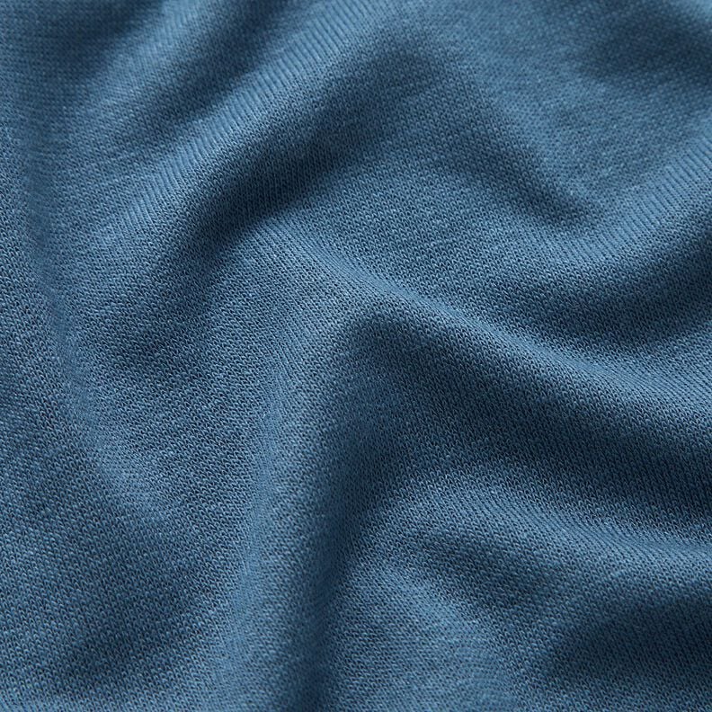 Jersey d’été léger en viscose – bleu jean,  image number 2