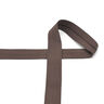 Biais Jersey coton [20 mm] – marron noir,  thumbnail number 2