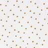 Tissu double gaze de coton Sonnenblumen – ivoire/or ancien,  thumbnail number 1
