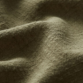 Tissu en coton Aspect lin – olive | Reste 80cm, 