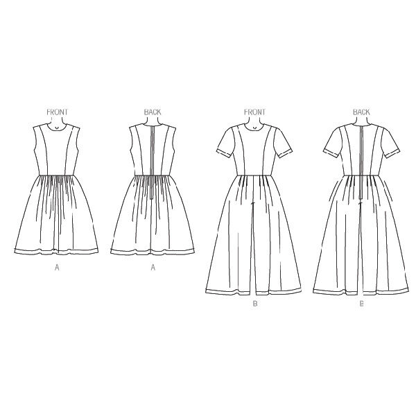 Robe|Combinaison, Vogue 9075 | 32 - 48,  image number 6