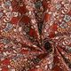 Tissu en coton Cretonne Vrilles de fleurs – bordeaux/taupe clair,  thumbnail number 3