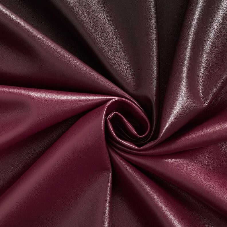 Similicuir Dégradé de couleurs | Katia Fabrics – noir/rouge bordeaux, image number 3