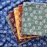 Tissu d’ameublement Jacquard Fleurs de pissenlit – moutarde,  thumbnail number 5