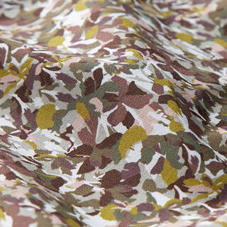 Tissu en popeline de coton petit camouflage – roseau, 