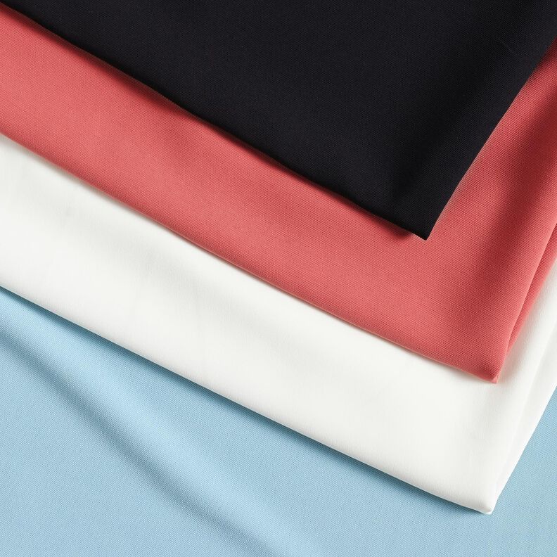 Tissu chemisier uni – blanc,  image number 4