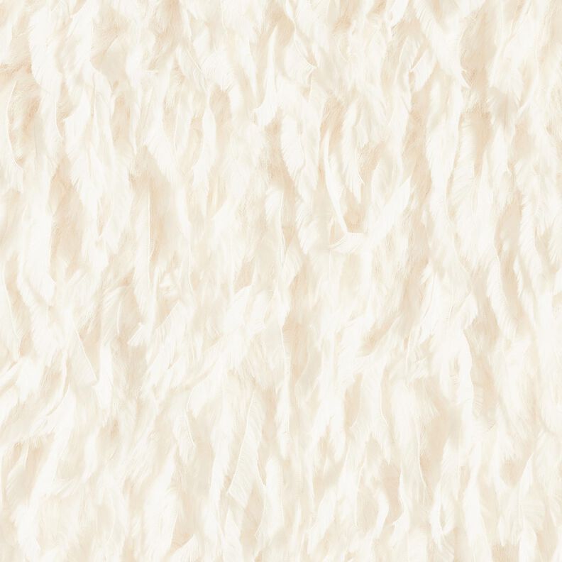 Fourrure synthétique Plumes unies | Katia Fabrics – blanc, image number 1