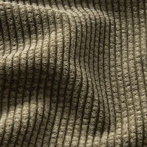 Velours côtelé large Bubble Uni – pin foncé, 