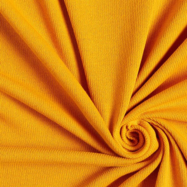Tissu maille – jaune curry,  image number 1