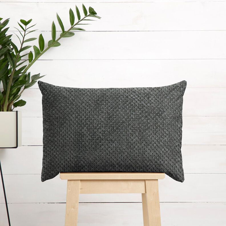 Tissu de revêtement motif texturé doux – gris pierre,  image number 9