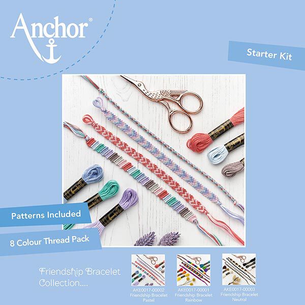 Kit bricolage bracelets de l’amitié pastel, image number 2