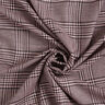 Tissu viscose Prince-de-galles – vieux rose/noir,  thumbnail number 4