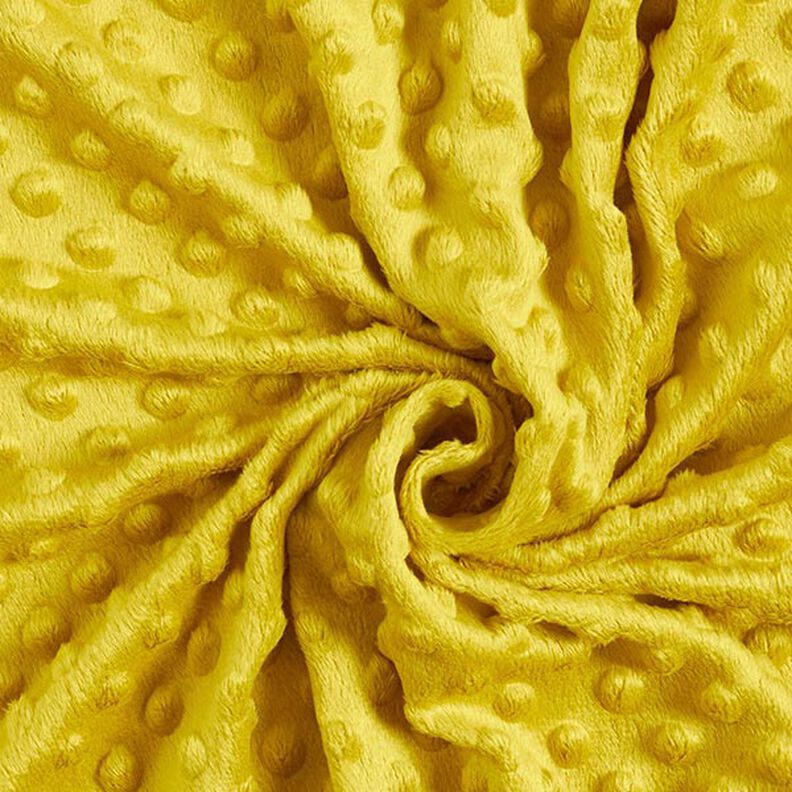 Polaire douillet points en relief – jaune curry,  image number 3