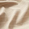 Tissu de décoration Canvas larges rayures recyclé – beige foncé,  thumbnail number 2