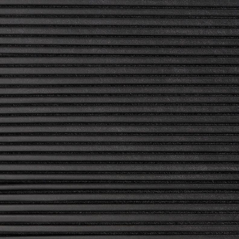 Similicuir Plissé – noir,  image number 1