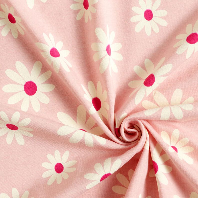Coton mélangé Jersey Petite fleur – rosé, image number 3