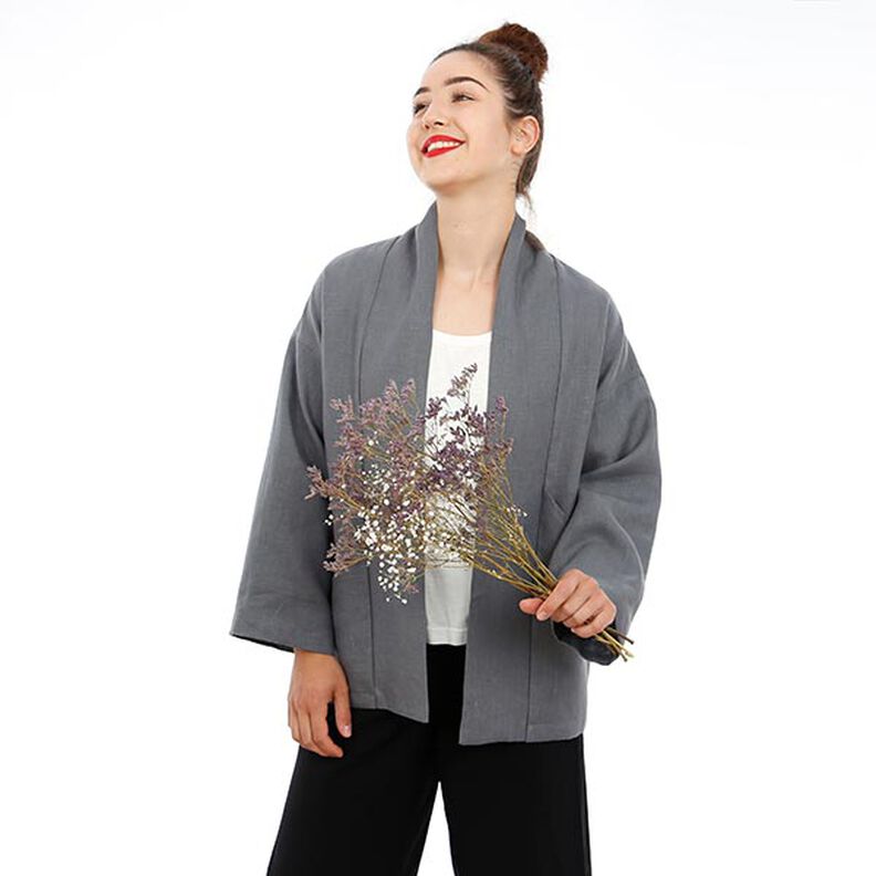 FRAU SINA - Veste kimono à poches en biais, Studio Schnittreif | XS - XXL,  image number 9