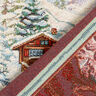 panneau décoratif Gobelin Bonhomme de neige – carmin/beige clair,  thumbnail number 4