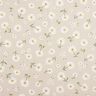 Tissu de décoration Semi-panama Marguerites éparses – nature/blanc,  thumbnail number 1
