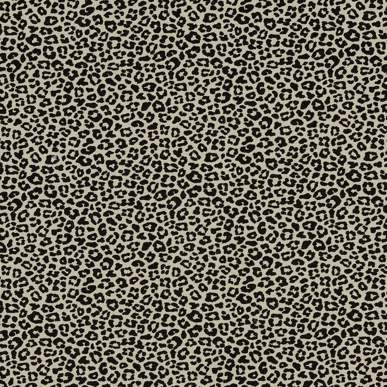 Jersey coton Mini imprimé léopard – greige/noir, image number 1