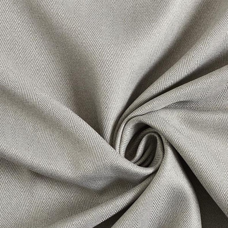 Tissu occultant Chevrons – gris clair,  image number 1