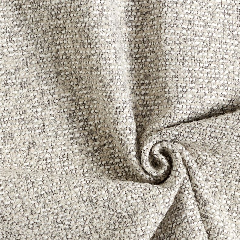 Tissu de revêtement tissé multicolore – taupe clair/gris,  image number 1