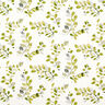 Lin de décoration Rinceaux de feuilles – vert,  thumbnail number 1