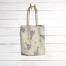 Coton enduit Bouquet de lavande – nature/lavande,  thumbnail number 8