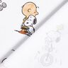 Jersey coton Snoopy et Charlie Brown – blanc,  thumbnail number 4