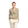 Crêpe de viscose Losanges rétro – beige/kaki,  thumbnail number 5