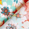 Coton enduit Fleurs de printemps – menthe/terre cuite,  thumbnail number 5