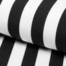 Extérieur Tissu pour chaise longue Rayures verticales 45 cm – noir,  thumbnail number 1