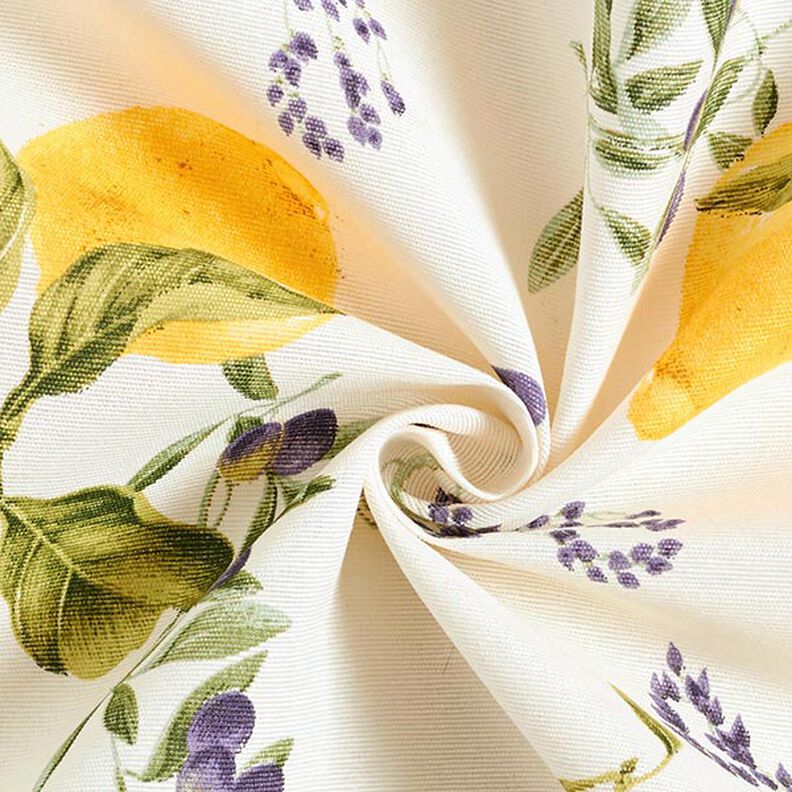 Tissu de décoration Canvas Citrons – jaune,  image number 3