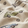 Tissu de décoration Semi-panama coccinelle VW – noir/nature,  thumbnail number 2