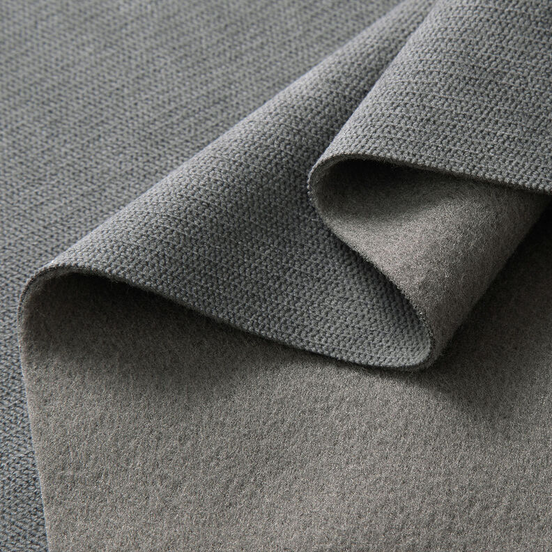 Tissu rideau thermique Aspect tissé délicat – gris schiste,  image number 4