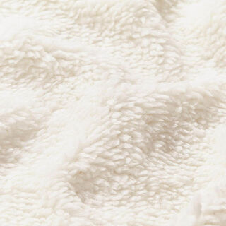 Fourrure synthétique Tissu peluche – écru, 