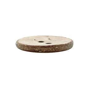 Bouton coco 2 trous Basic Chalky - beige, 