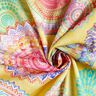 Tissu d’extérieur Canvas Mandala – jaune clair,  thumbnail number 3