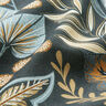 Tissu de décoration Semi-panama Feuilles paisley – gris bleu,  thumbnail number 2