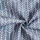 Tissu de décoration Semi-panama Motif de flèches – gris bleu,  thumbnail number 4