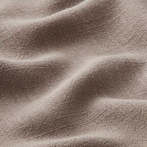 Viscose et lin doux – taupe, 