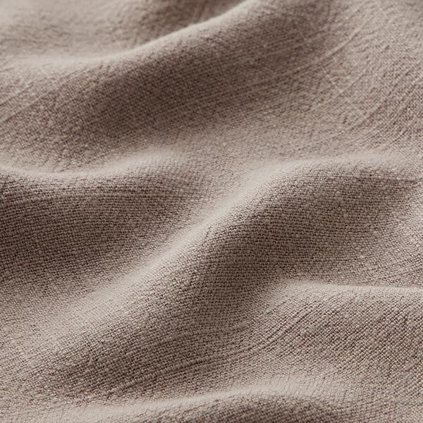 Viscose et lin doux – taupe,  image number 3