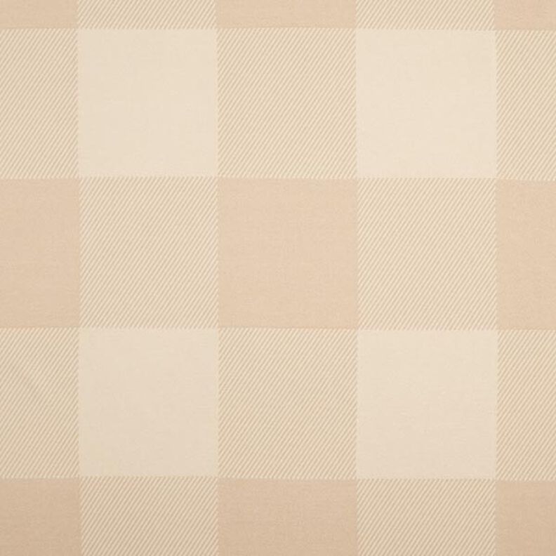 Tissu de décoration Jacquard Plaid Vichy – beige,  image number 1
