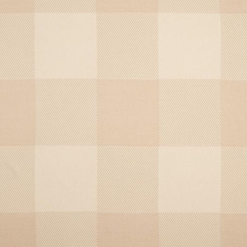 Tissu de décoration Jacquard Plaid Vichy – beige, image number 1